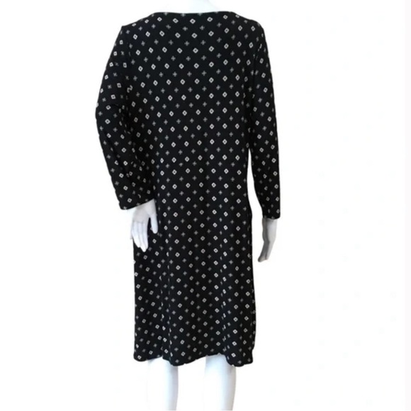 J.Jill New Without Tags Black Stretch Comfy Pockets MIDI Length Medium Petit - Picture 3 of 8